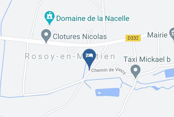 Oise - Les Chambres De La Prairie Maps