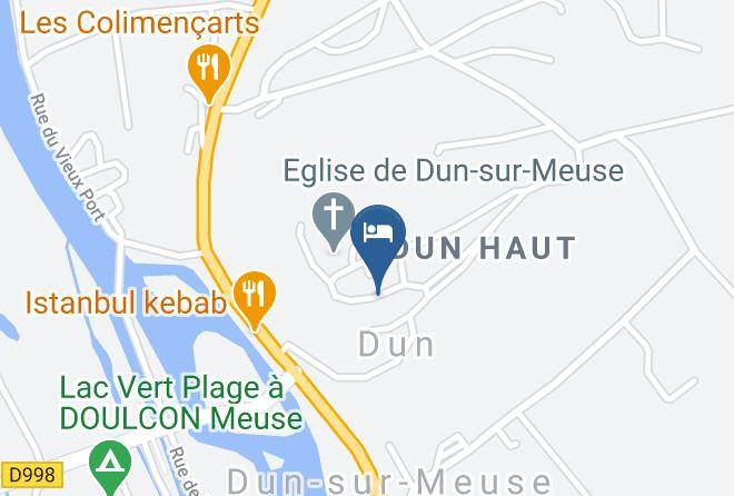 Meuse - Les Chambres De La Ville Haute Maps