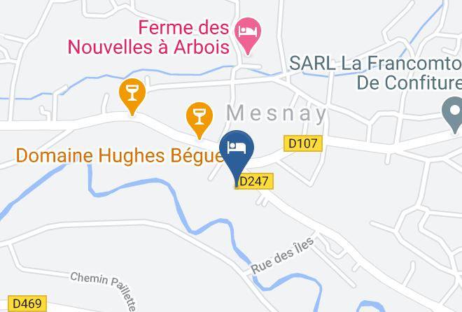 Jura - Les Chambres De Marthe Maps
