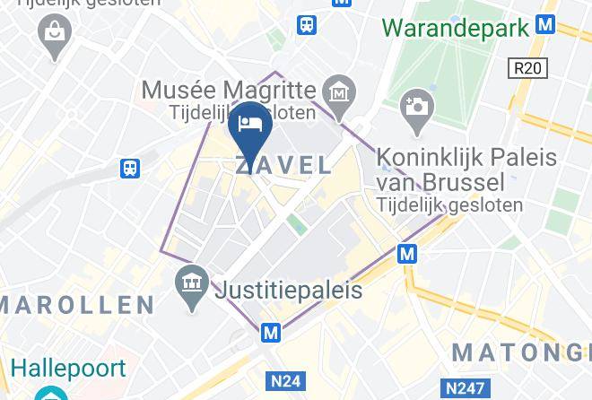 Brussels - Les Chambres De Martin Maps