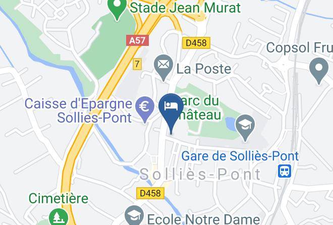 Les Chambres De Sollies Map