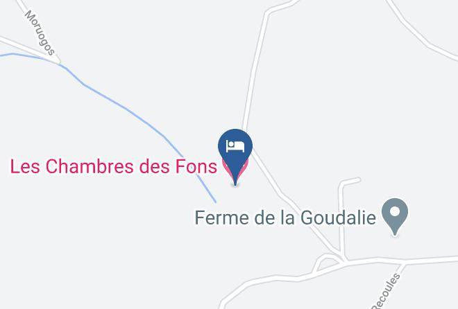 Aveyron - Les Chambres Des Fons Maps
