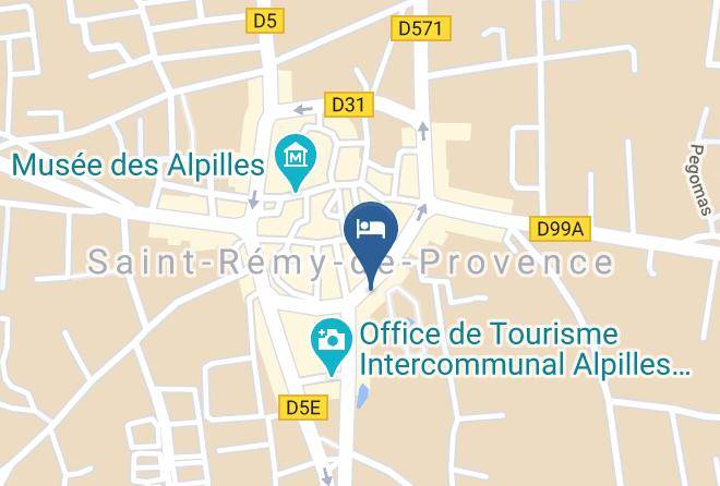 Bouches Du Rhone - Les Chambres Des Varietes Maps