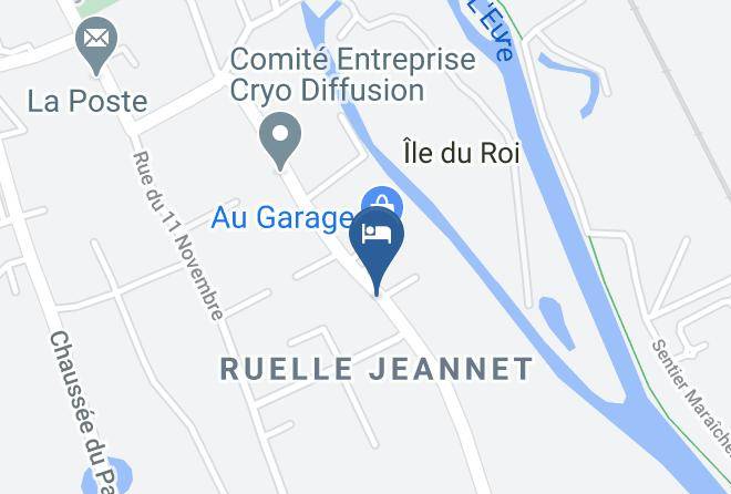 Eure - Les Chambres Du Chataignier Maps