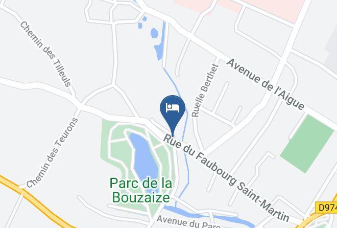 Cote D Or - Les Chambres Du Foulot Maps