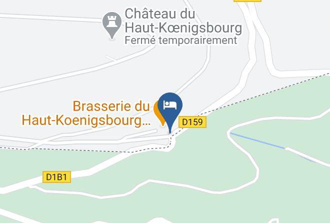 Bas Rhin - Les Chambres Du Haut Koenigsbourg Maps