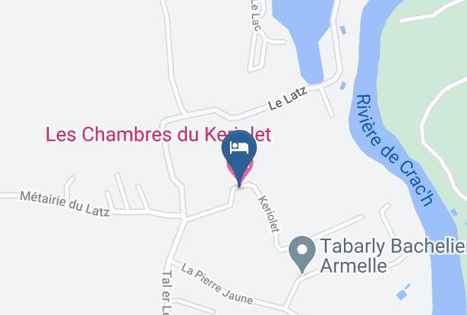 Morbihan - Les Chambres Du Keriolet Maps