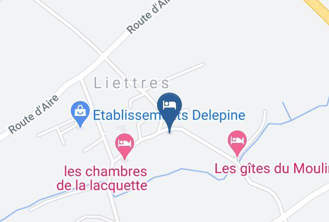 Pas De Calais - Les Chambres Du Relais Maps