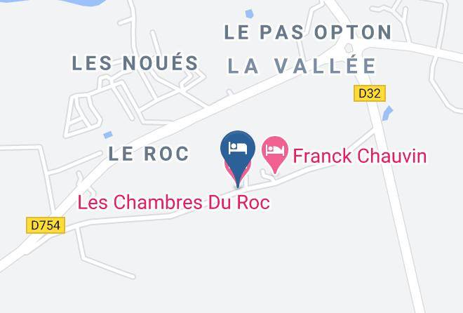 Vendee - Les Chambres Du Roc Maps