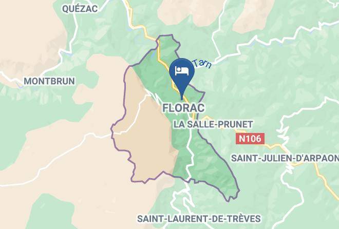 Lozere - Les Chambres Du Therond Maps
