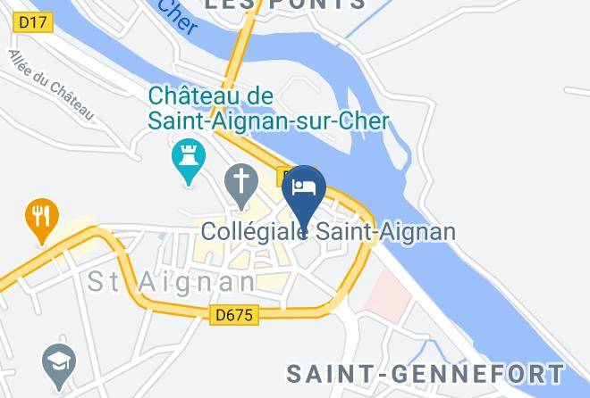 Loir Et Cher - Les Chambres Panda Maps