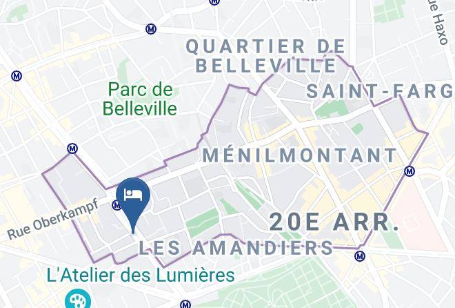 Paris - Les Chansonniers Maps