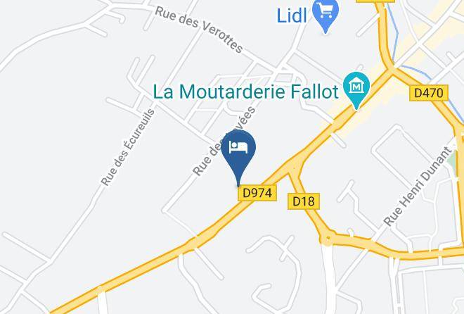 Cote D Or - Les Chardonnereux Maps