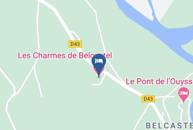 Lot - Les Charmes De Belcastel Maps