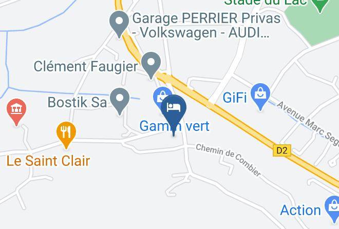 Ardeche - Les Chataigniers Maps