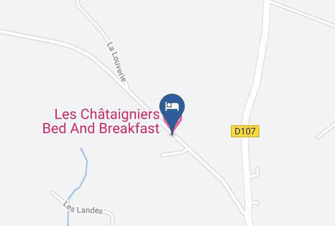 Mayenne - Les Chataigniers Bed And Breakfast Maps