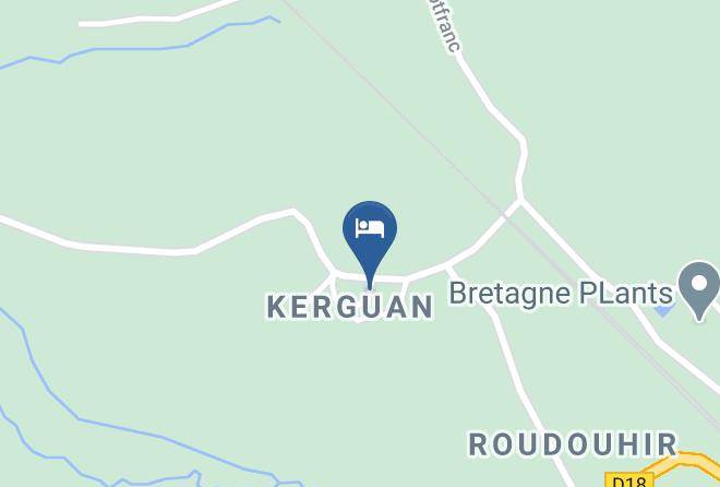 Finistere - Les Chaumieres De Kerguan Maps