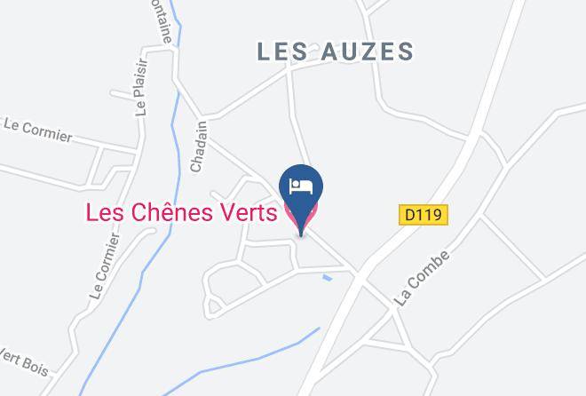 Les Chenes Verts Map