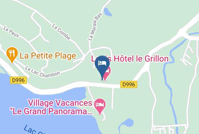 Puy De Dome - Les Chenets Du Lac Chambon Maps