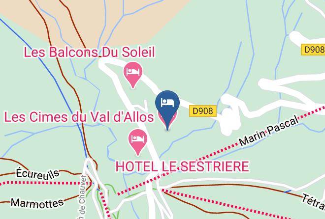 Alpes De Haute Provence - Les Cimes Du Val D'allos Maps
