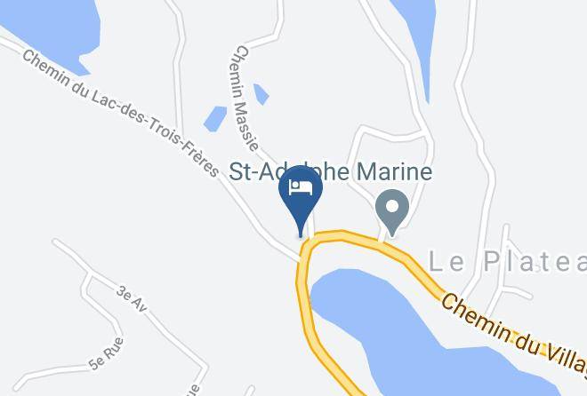 Les Pays D En Haut Regional County Municipality - Les Coniferes Maps