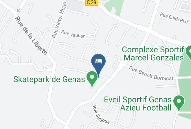 Rhone - Les Coralines Genas Maps