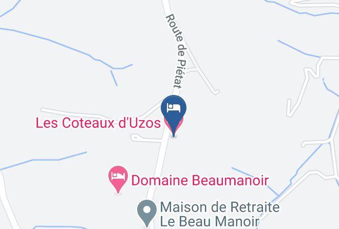 Pyrenees Atlantiques - Les Coteaux D'uzos Maps