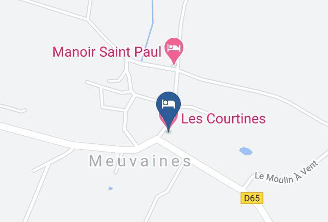 Calvados - Les Courtines Maps