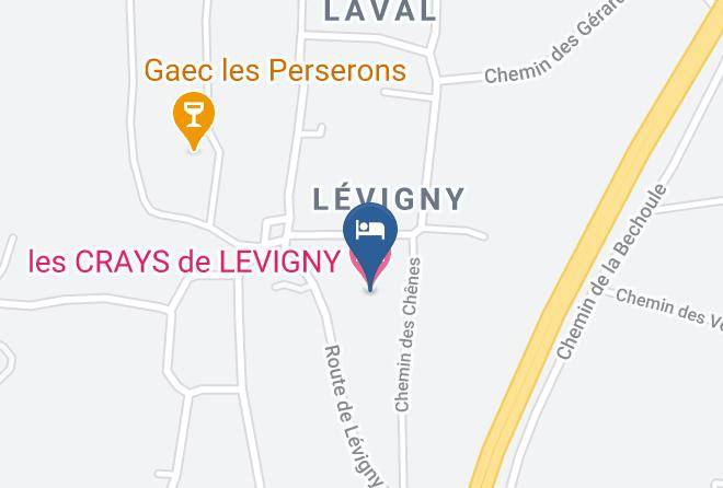 Saone Et Loire - Les Crays De Levigny Maps