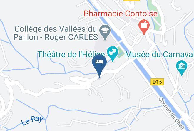 Maritime Alps - Les Cypres Maps