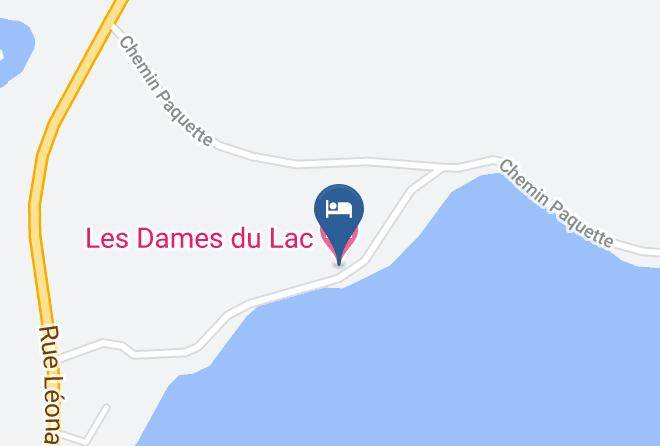 Les Laurentides Regional County Municipality - Les Dames Du Lac Maps