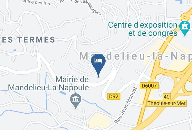 Maritime Alps - Les Dauphins Mandelieu Maps