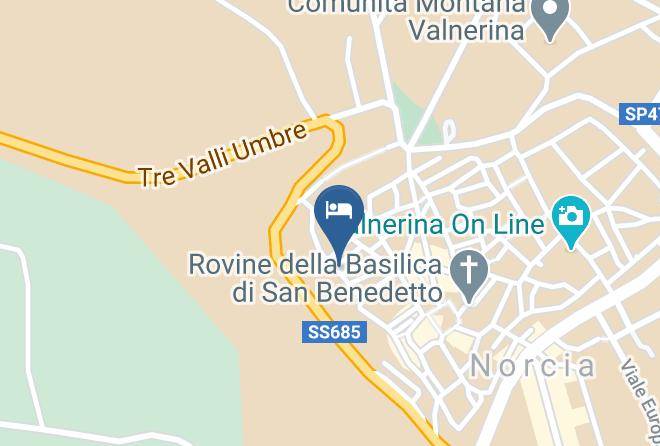 Perugia - Les Dependances Maps