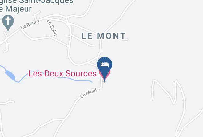 Saone Et Loire - Les Deux Sources Maps