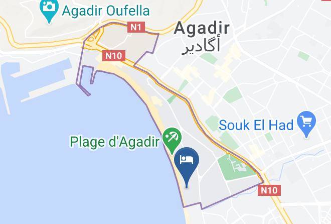 Agadir - Les Dunes D'or Maps