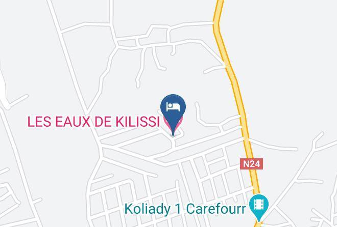 Kindia Centre - Les Eaux De Kilissi Maps