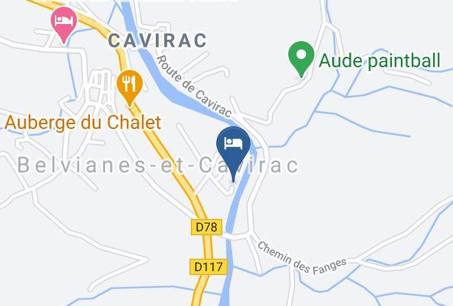 Les Eaux Tranquilles Map