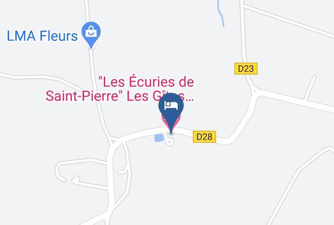 Indre - Les Ecuries De Saint Pierre Les Gites Du Berry A St Pierre Maps