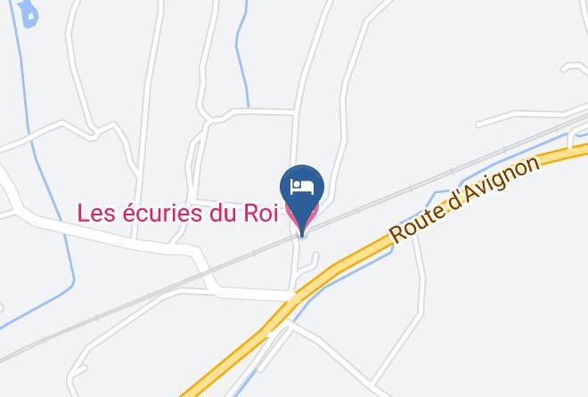 Bouches Du Rhone - Les Ecuries Du Roi Maps