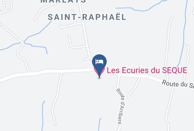 Landes - Les Ecuries Du Seque Maps