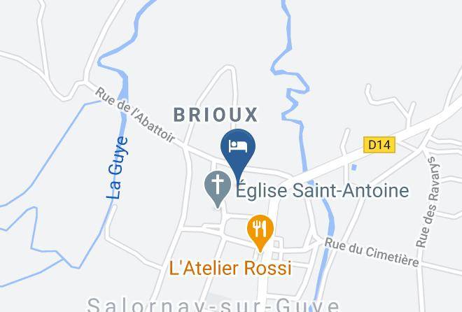 Saone Et Loire - Les Epaux Maps