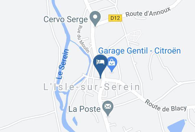 Yonne - Les Epis D'or Chambres D'hotes Maps