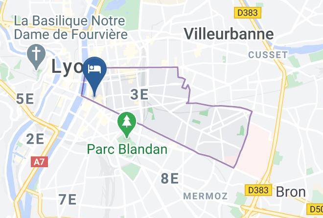 Rhone - Les Estudines Le Clip Maps