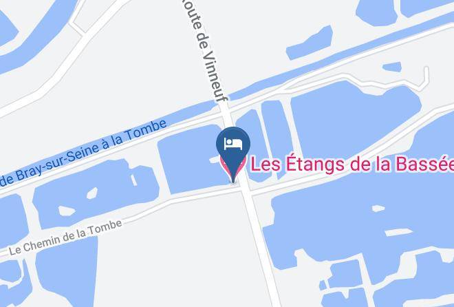 Seine Et Marne - Les Etangs De La Bassee Maps