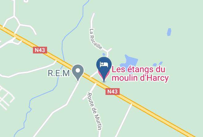 Ardennes - Les Etangs Du Moulin D'harcy Maps