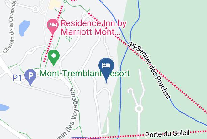 Les Laurentides Regional County Municipality - Les Falaises Tremblant Sunstar Maps
