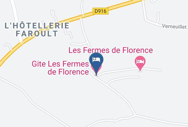 Orne - Les Fermes De Florence Gite Maps
