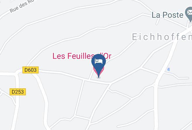Bas Rhin - Les Feuilles D'or Maps