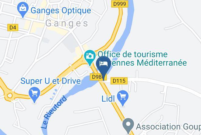 Les Fleurs Bleues Map