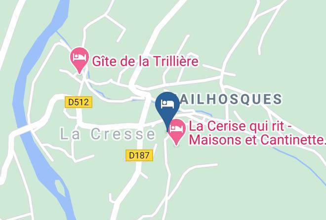 Aveyron - Les Fleurs De Marie La Cresse Maps